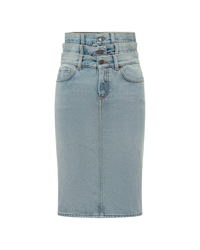 [FIORUCCI] Long skirt SS26 W26SSDSK007DN01DN01