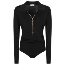 [ELISABETTA FRANCHI] T-shirts Long Sleeve FW26 BK03S66E2