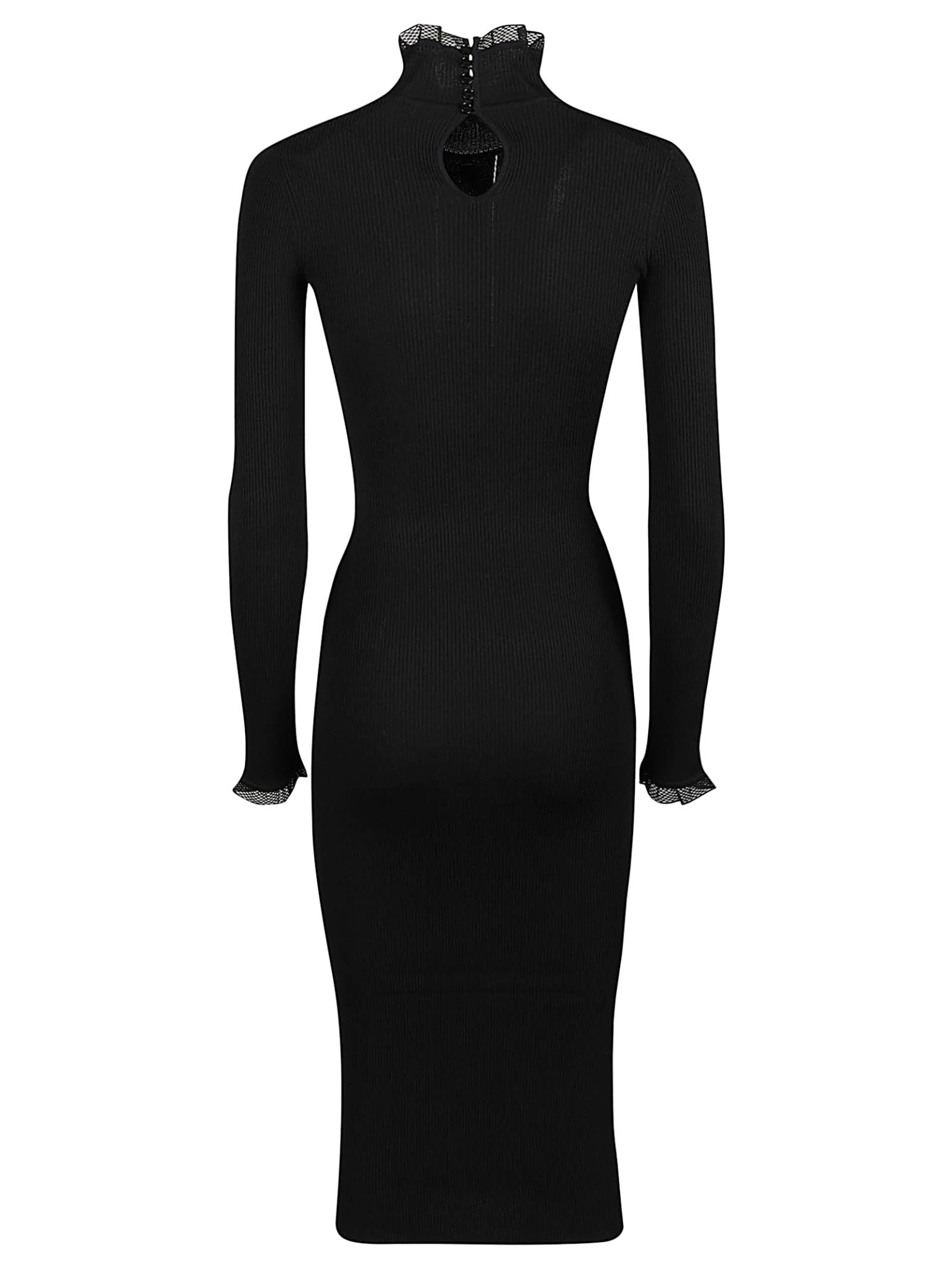 [ELISABETTA FRANCHI] Long sleeve dress FW26 AM21B66E2