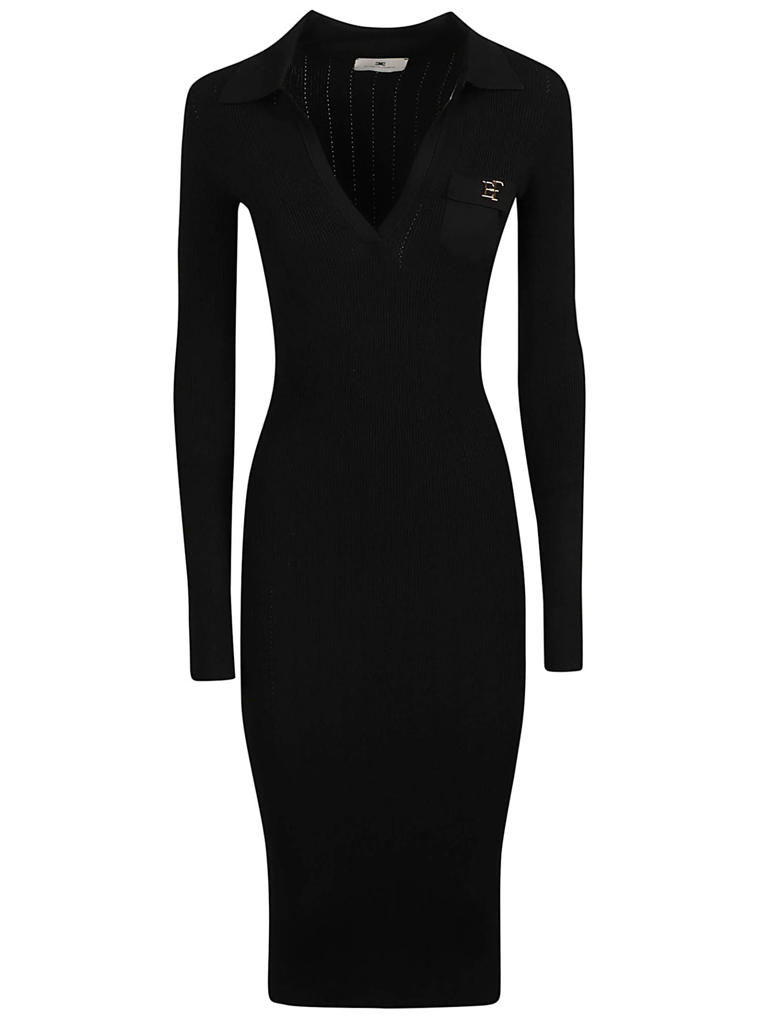 [ELISABETTA FRANCHI] Long sleeve dress FW26 AM08B66E2