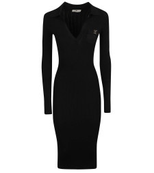 [ELISABETTA FRANCHI] Long sleeve dress FW26 AM08B66E2