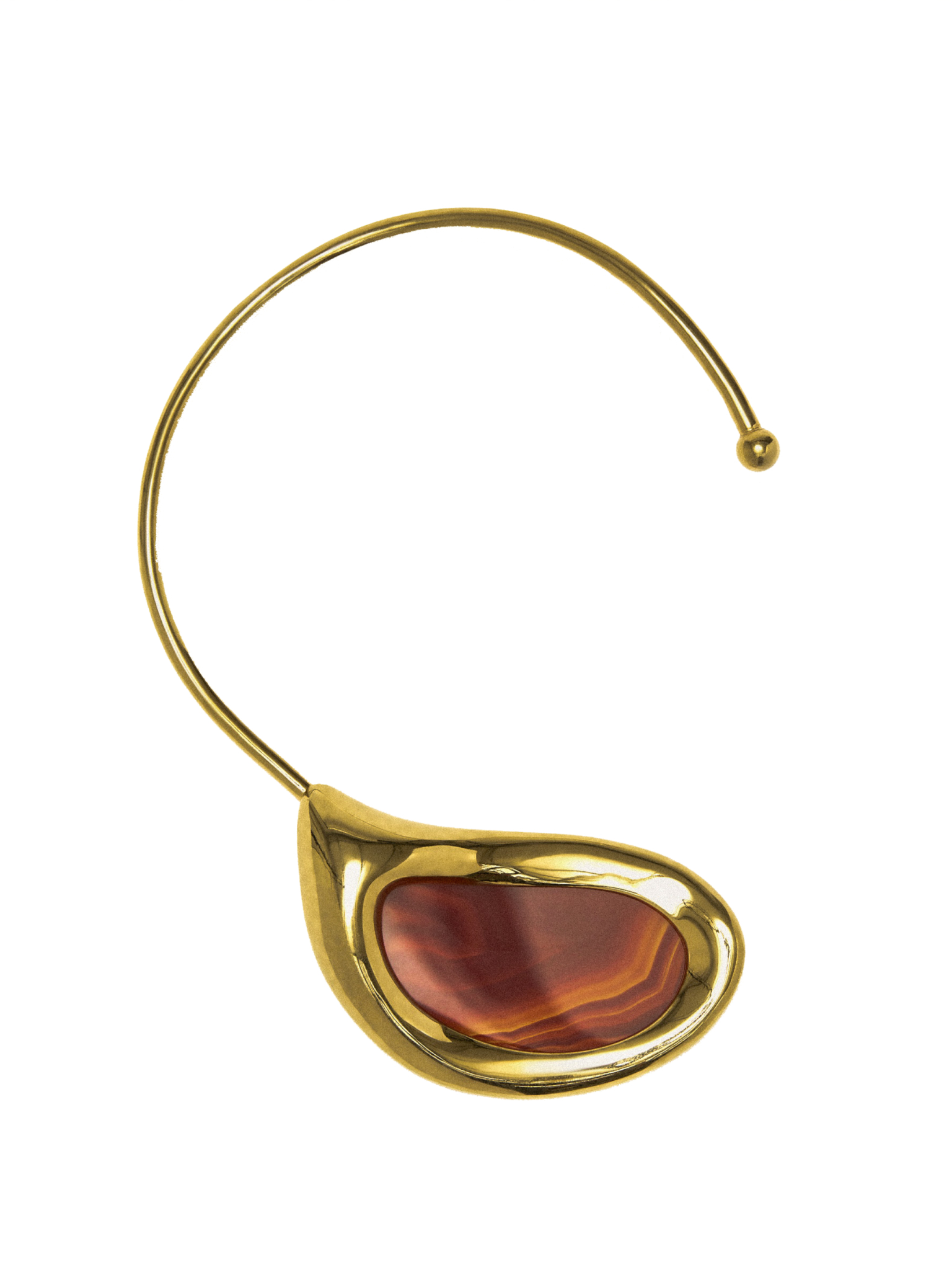 [Panconesi] Necklace SS26 S26NE001SRED AGATE