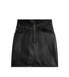 [FIORUCCI] Mini skirt SS26 W26SSLSK001LE02BK01