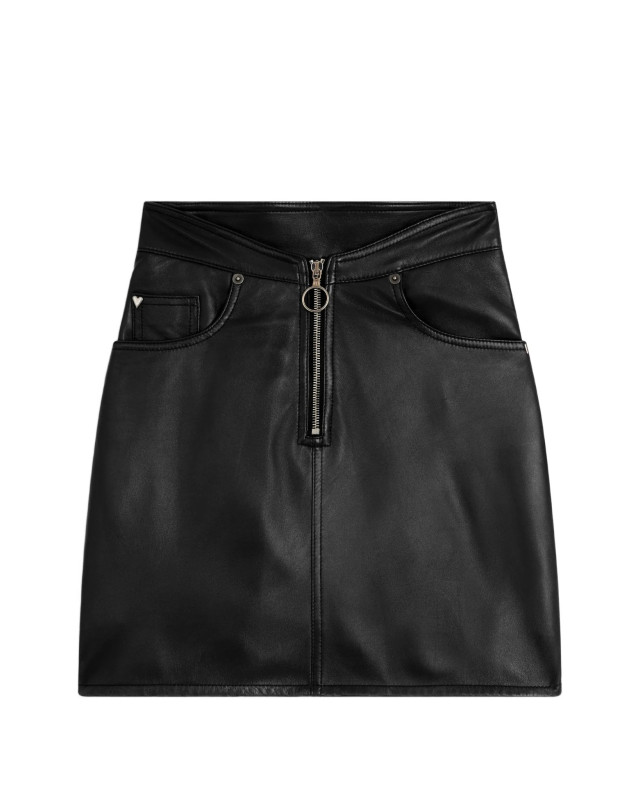 [FIORUCCI] Mini skirt SS26 W26SSLSK001LE02BK01
