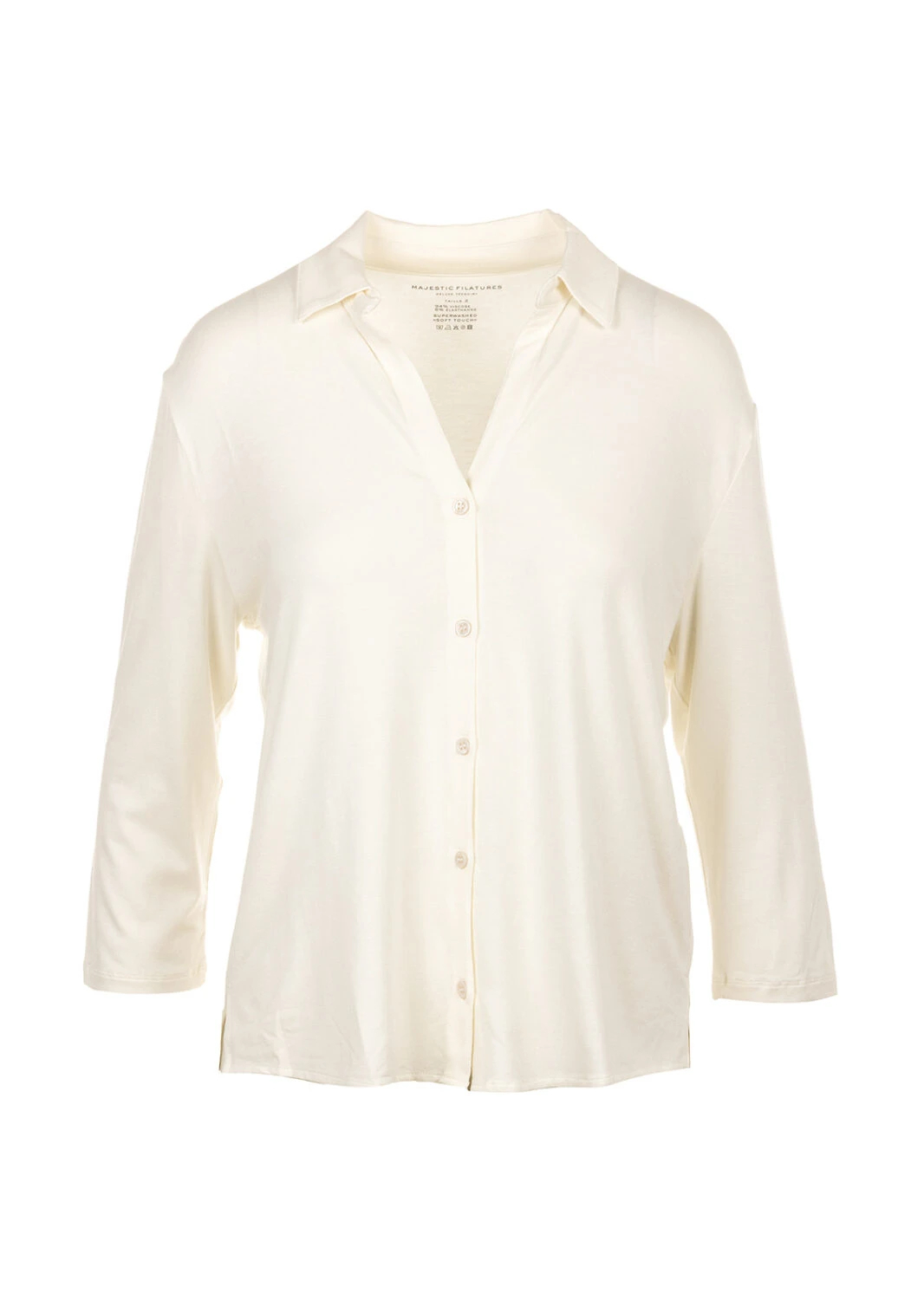 [Majestic Filatures] Shirts Long Sleeve SS26 E26M001FCH100104