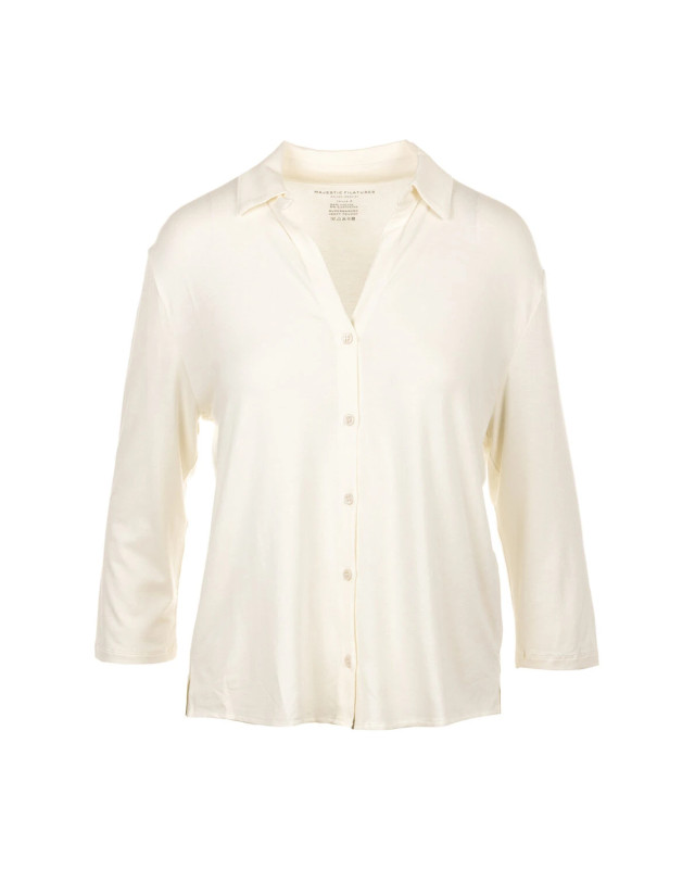 [Majestic Filatures] Shirts Long Sleeve SS26 E26M001FCH100104