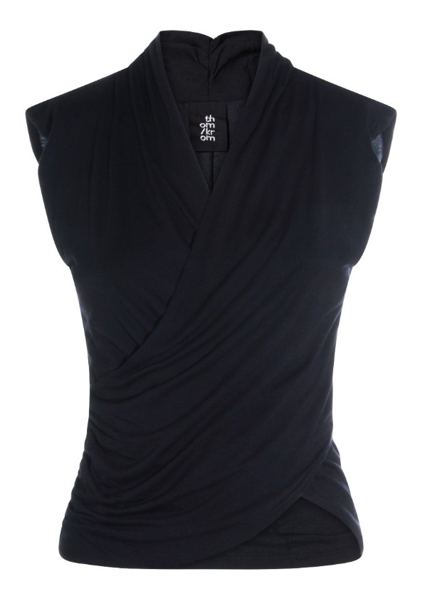 [Thom Krom] Shirts Sleeveless SS26 WTS60603BLACK