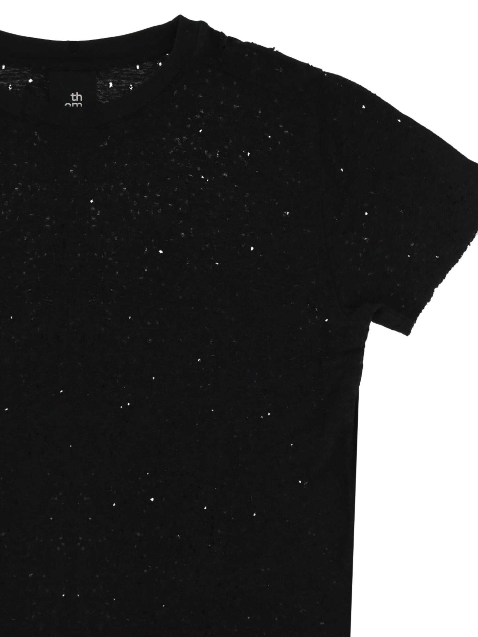 [Thom Krom] T-shirts Short Sleeve SS26 WTS62003BLACK