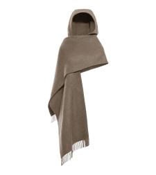 [Brunello Cucinelli] Scarf FW26 MSCDAGW83CBROW BROWN
