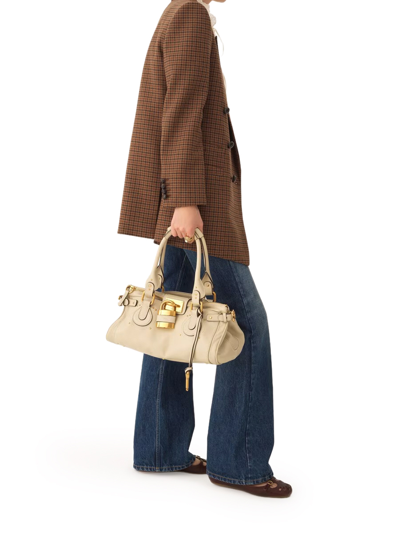 [Chloe] Tote bag FW26 CH25WS802P7520S CLOUDY CREAM