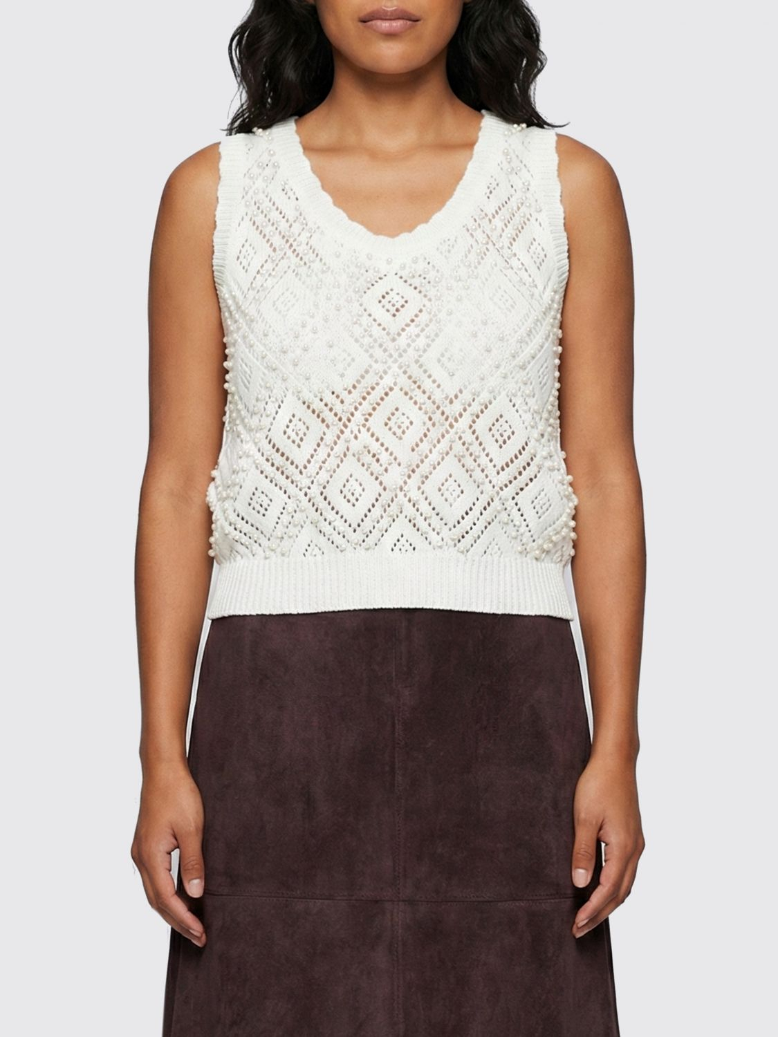 [Twinset] T-shirts Sleeveless SS26 261TP3202 00059