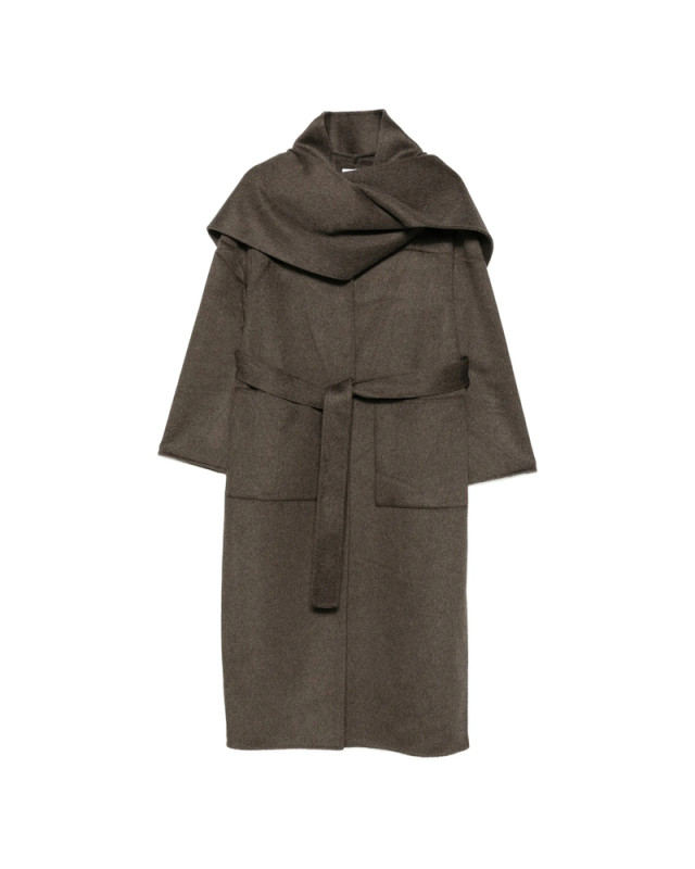 [The Dynamis Studio] Coat FW26 DS22F26 BRUXELLES MOCHA