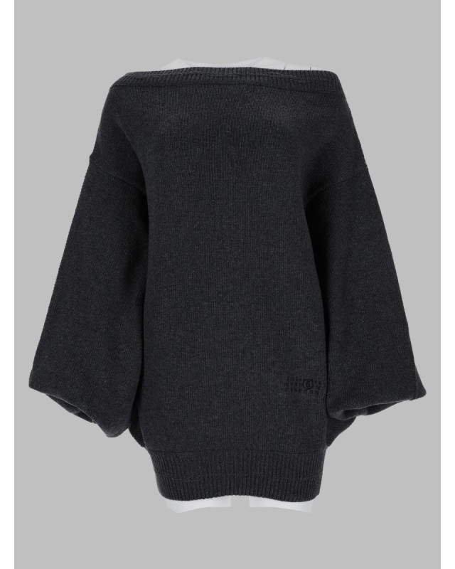 [MM6 Maison Margiela] Long sleeve dress FW26 S52DA0100_M13287855M