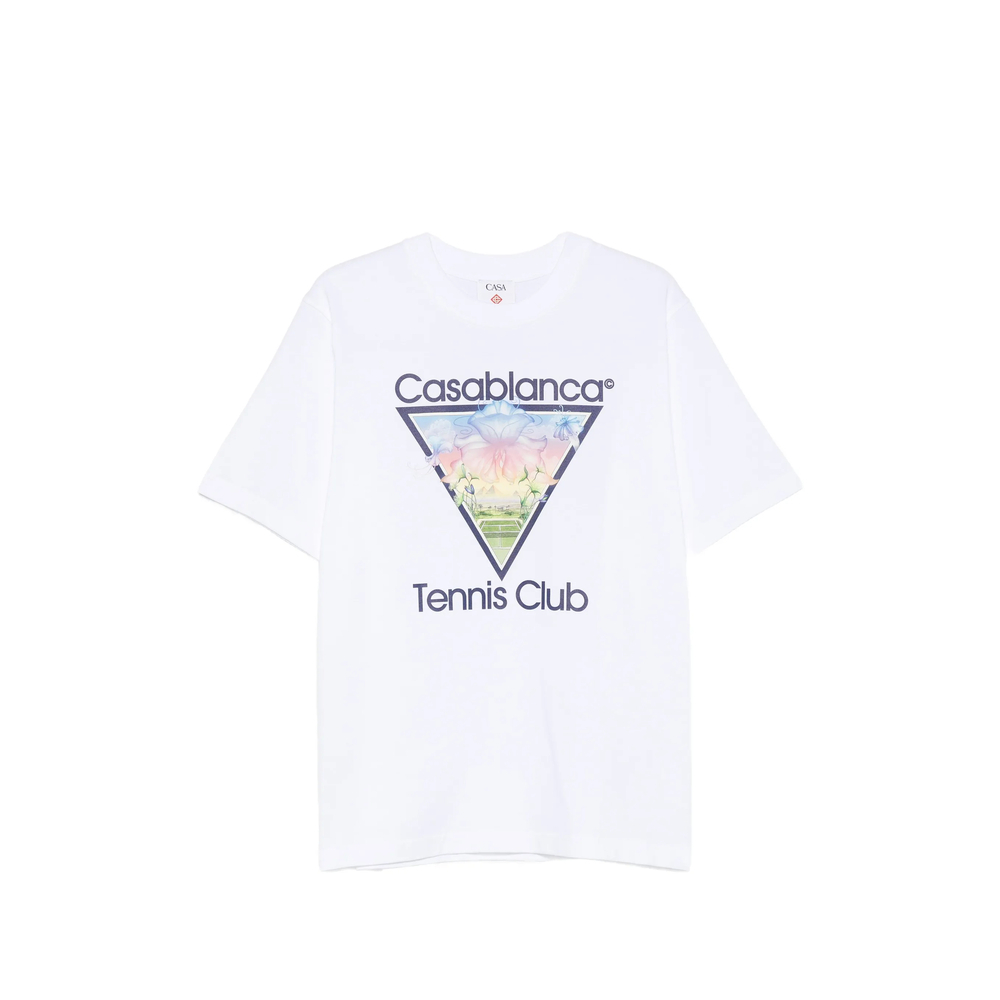 [Casablanca] T-shirts Short Sleeve FW26 AW26-JTS-001 06 TENCL