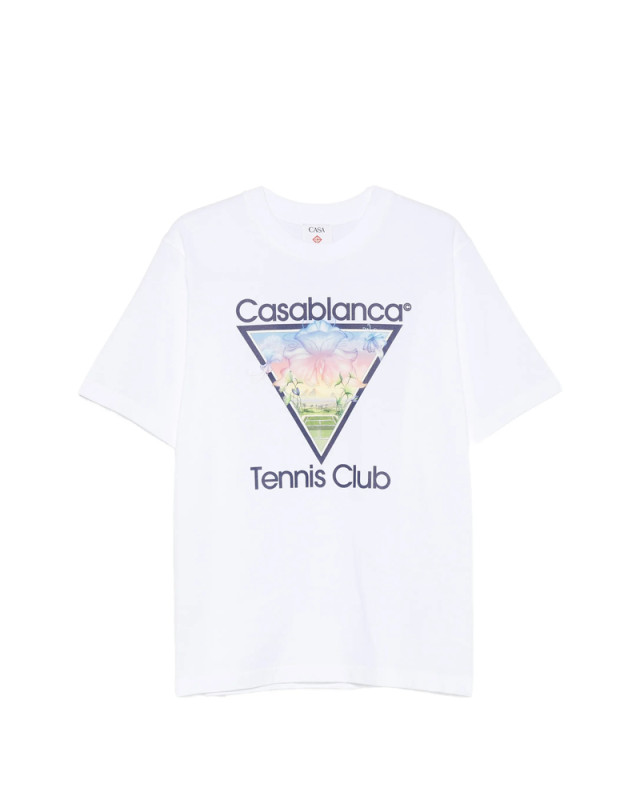 [Casablanca] T-shirts Short Sleeve FW26 AW26-JTS-001 06 TENCL