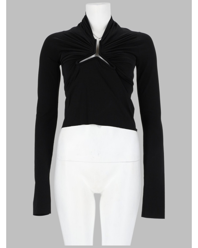 [Rick Owens] T-shirts Long Sleeve FW26 RP02F5266_JN09