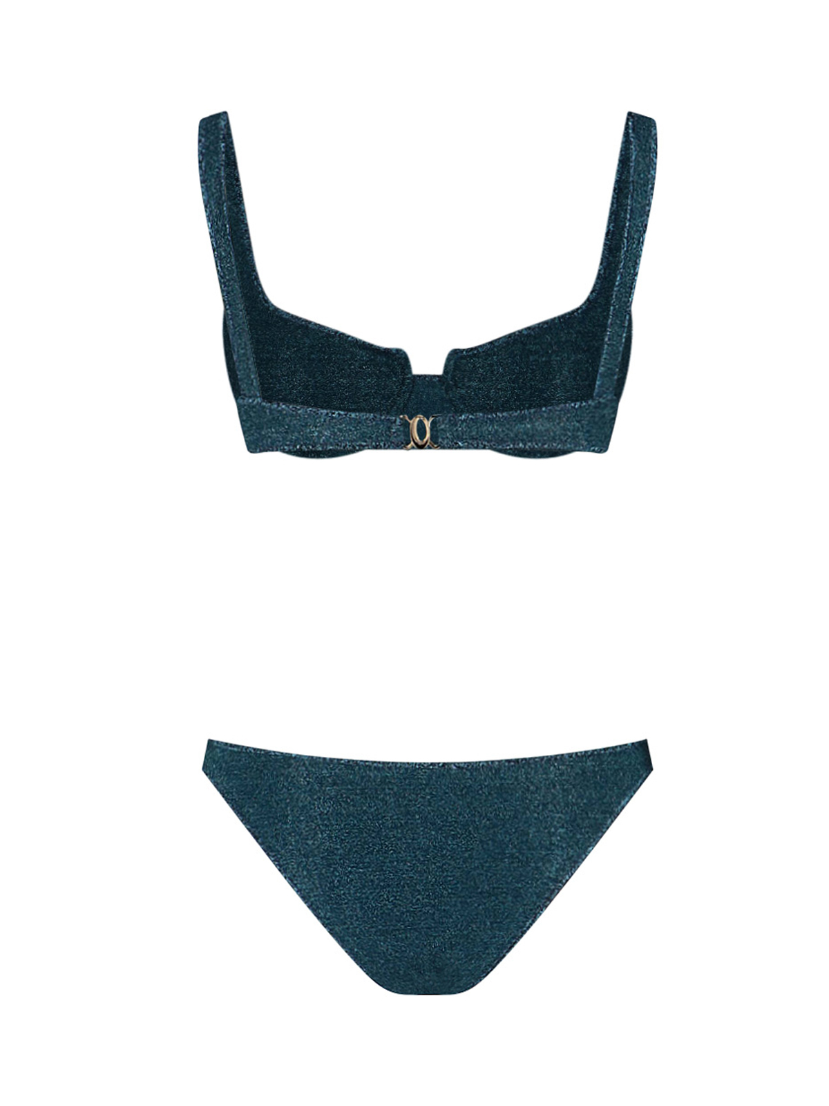 [OSEREE] Bikini SS26 LAF257 LUREXPEACOCK