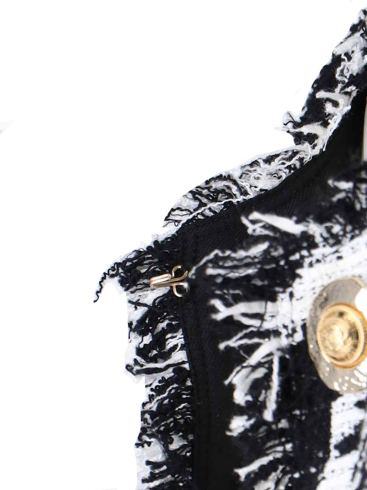 [Balmain] Tweed jacket FW25 FF1SM508CG17GAB