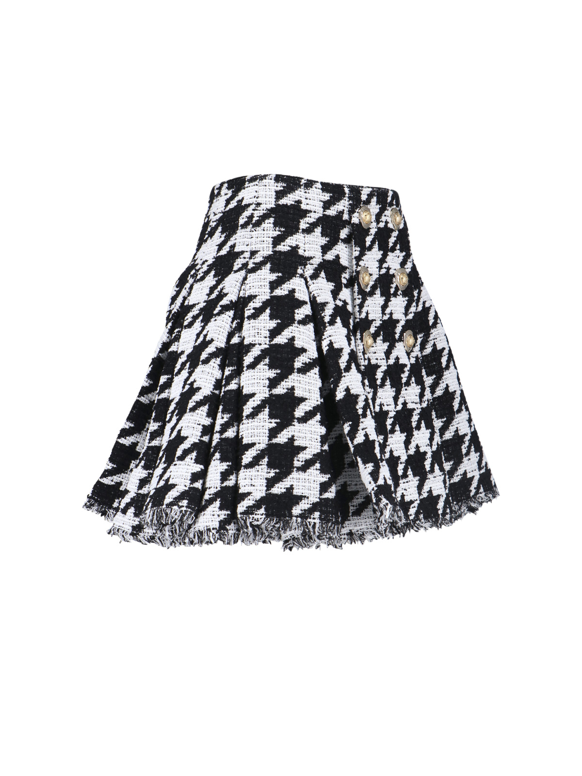 [Balmain] Mini skirt FW25 FF1LBA95CG17GAB