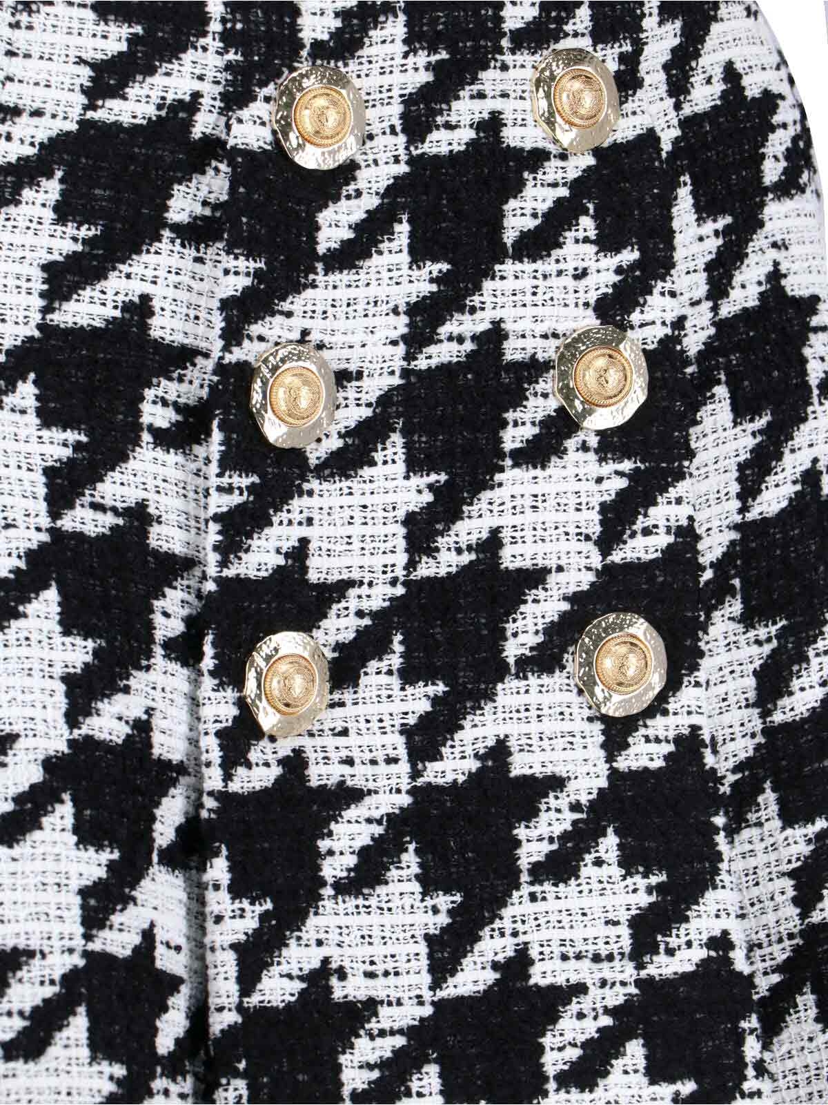 [Balmain] Mini skirt FW25 FF1LBA95CG17GAB