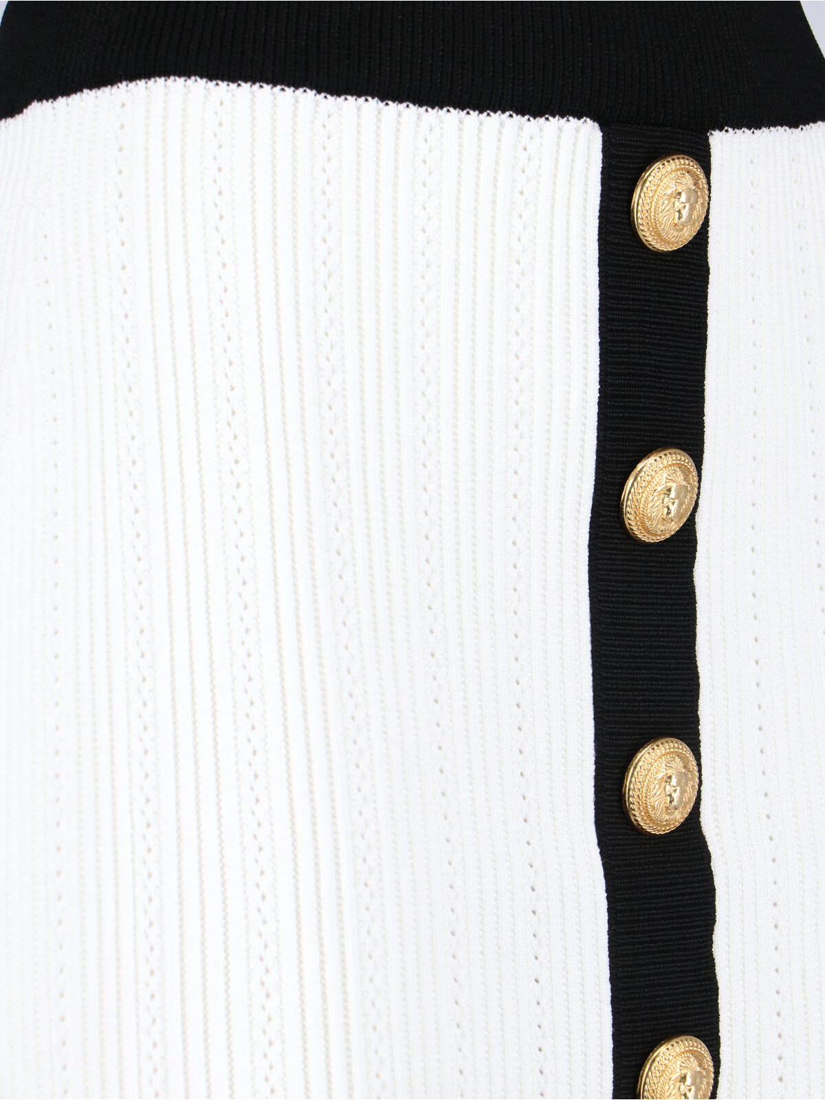 [Balmain] Mini skirt FW25 FF1LB039KI64GAB