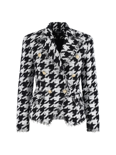 [Balmain] Tweed jacket FW25 FF1SI504CG17GAB