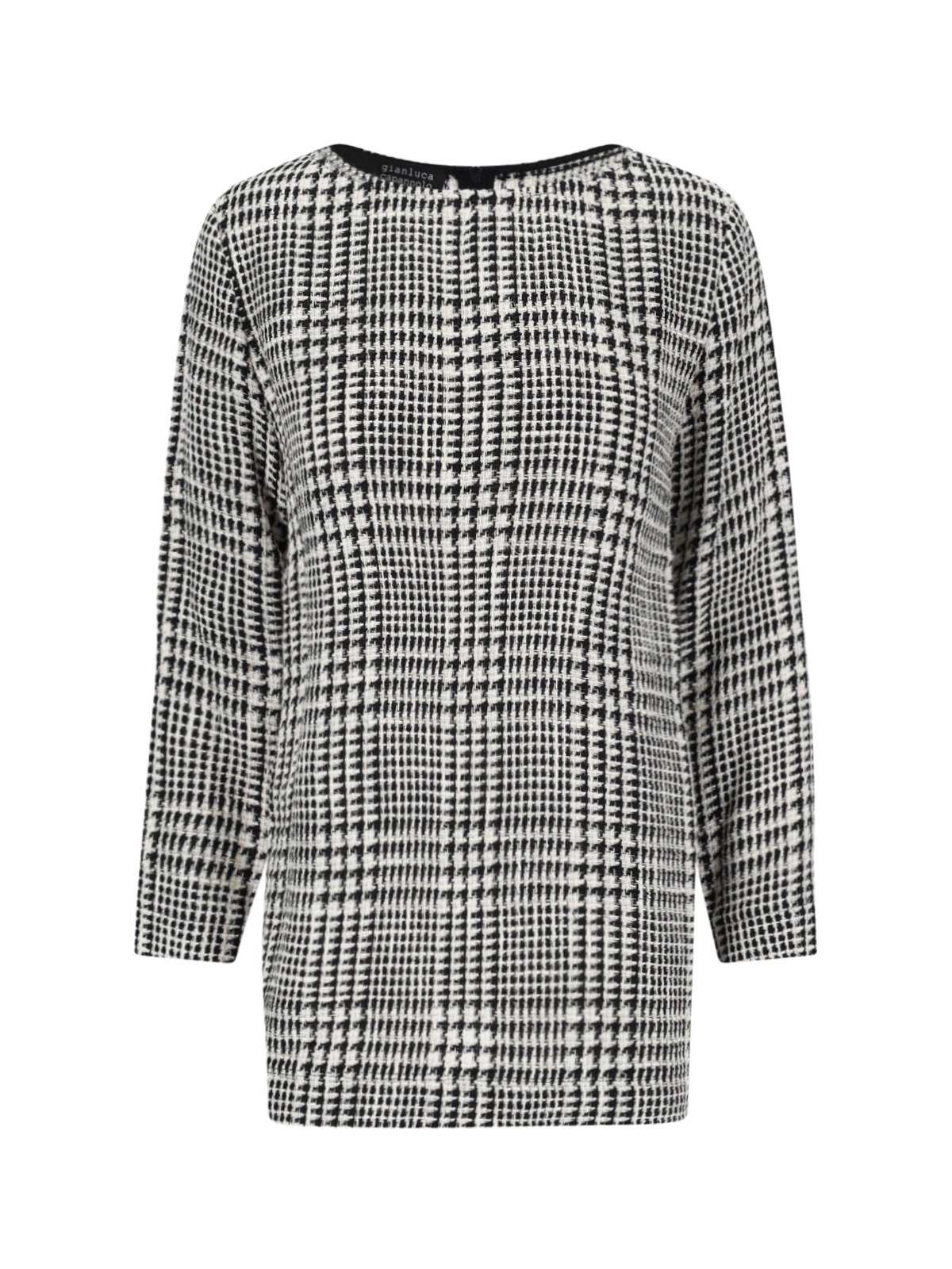 [Gianluca Capannolo] Long sleeve dress SS25 25ET517 100BLACK WHITE