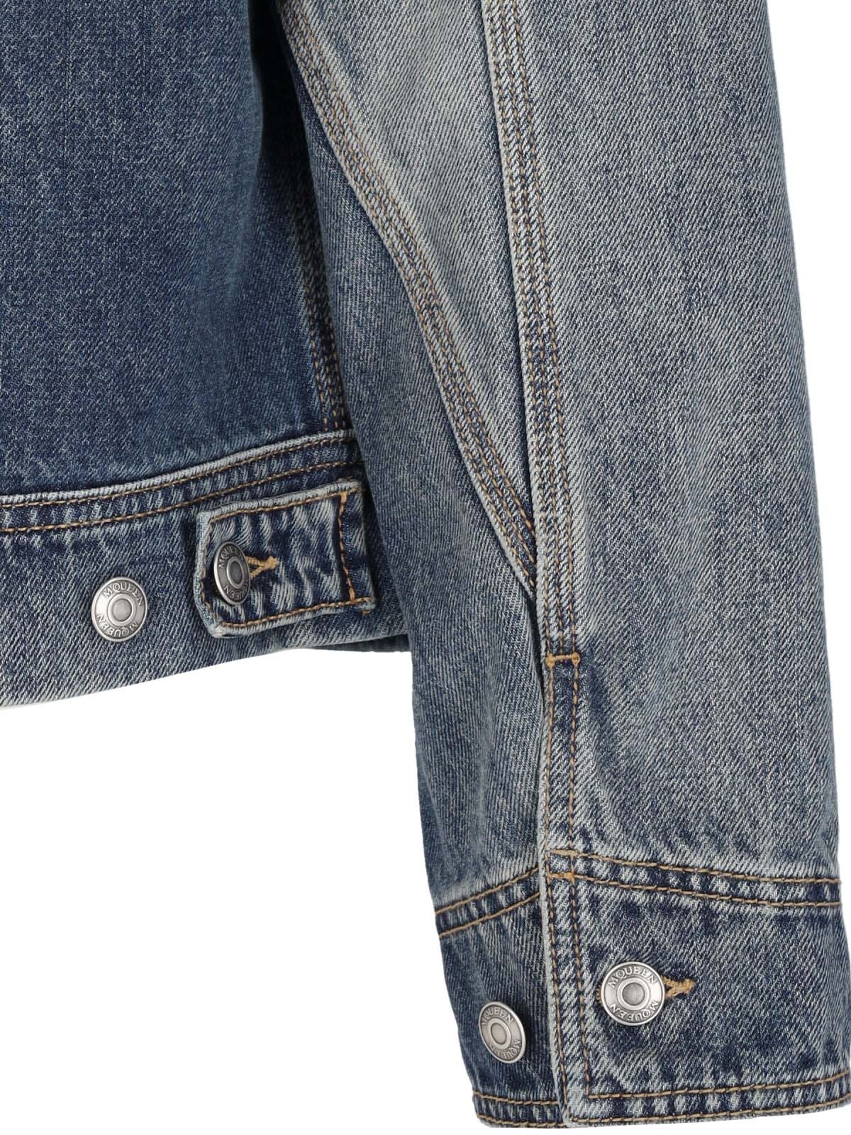 [Alexander McQueen] Denim jacket SS25 809777 QTACM0439