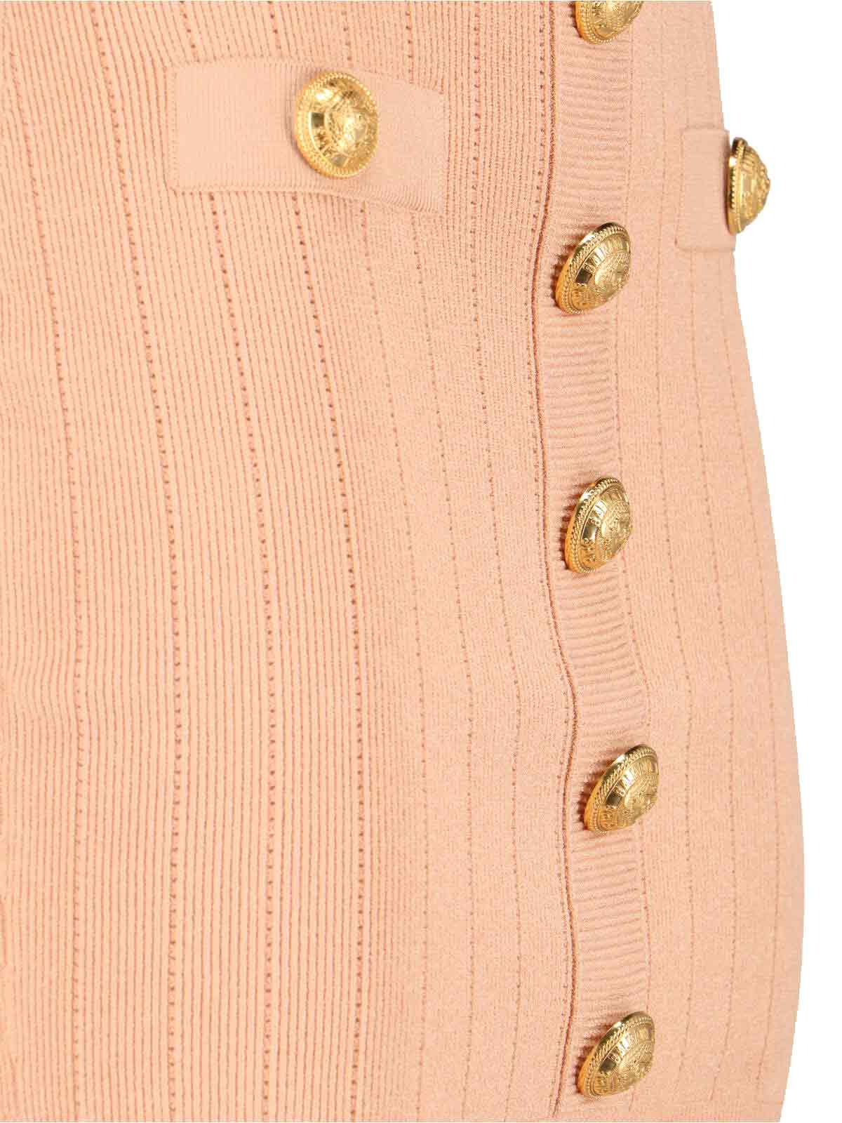[Balmain] Mini skirt SS25 EF1LB290KB070LB