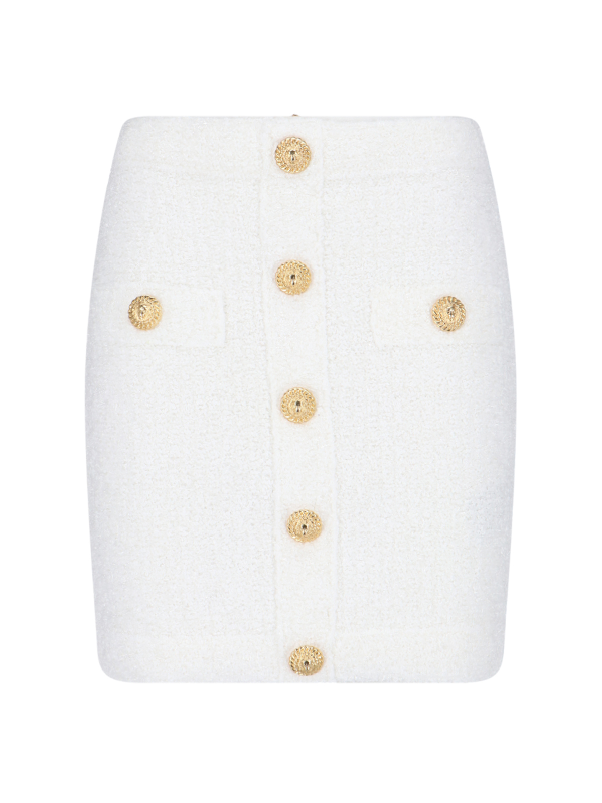 [Balmain] Mini skirt FW24 DF1LB292KH100FA