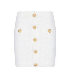 [Balmain] Mini skirt FW24 DF1LB292KH100FA