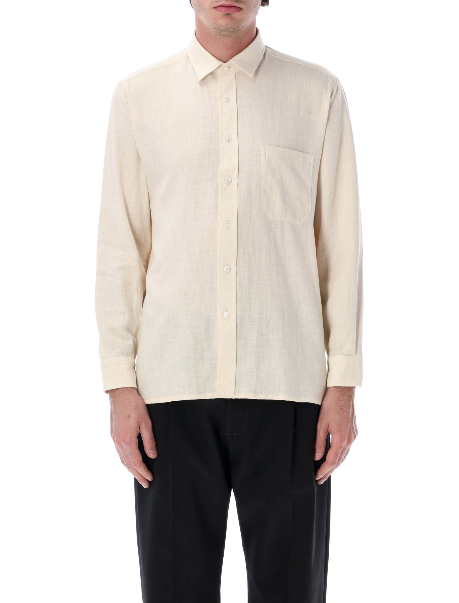 [SALVATORE PICCOLO] Shirts Long Sleeve SS26 TAHITIMK1130