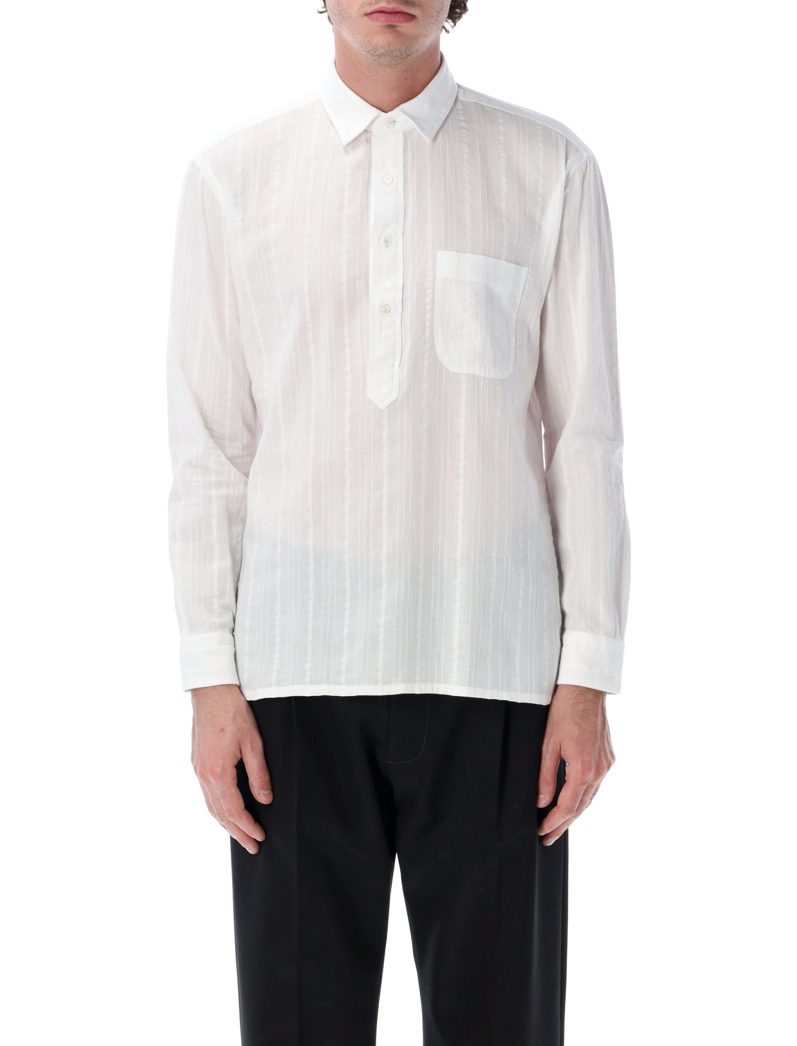[SALVATORE PICCOLO] Shirts Long Sleeve SS26 ALBERTOPOLOLS6220