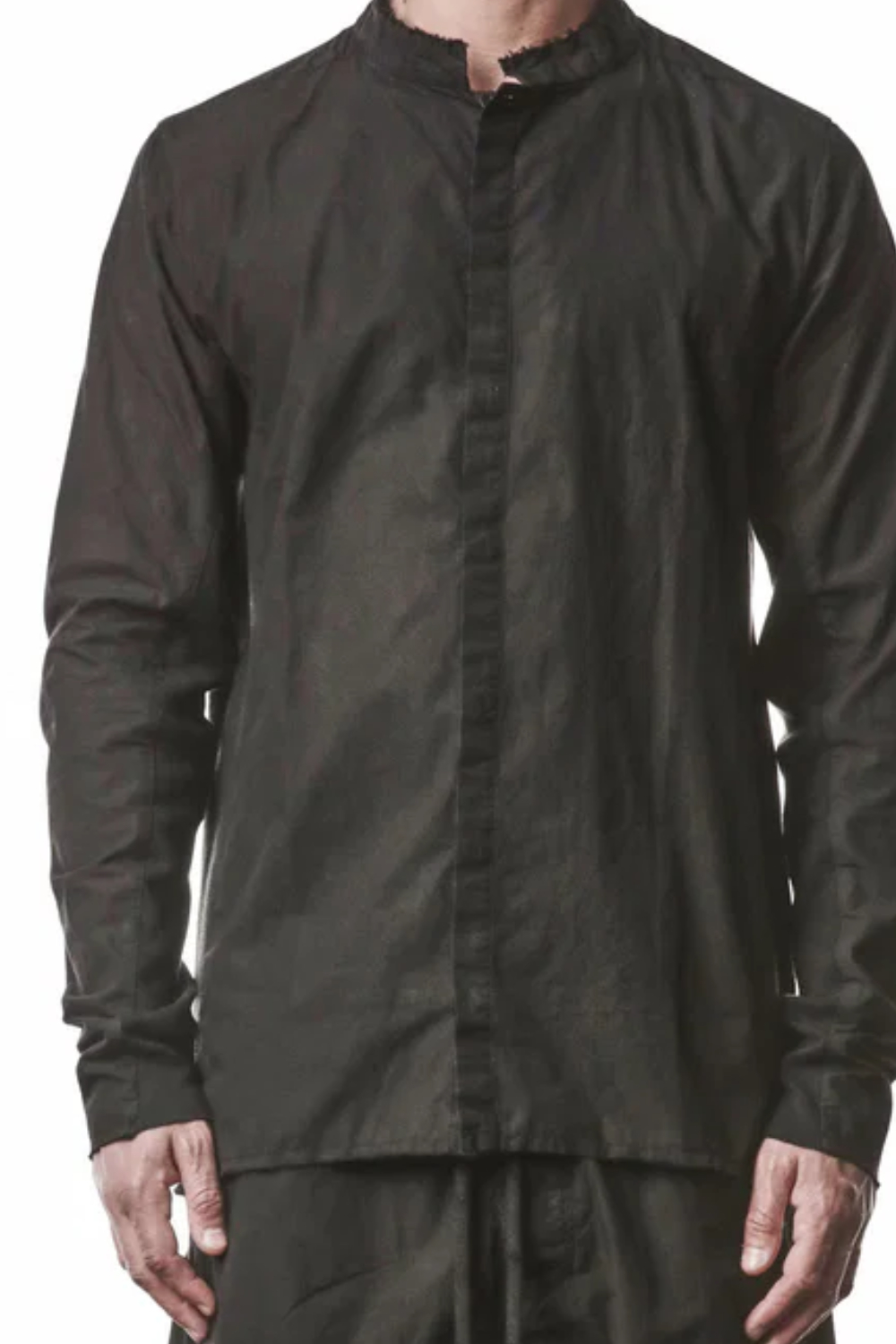 [Thom Krom] Shirts Long Sleeve SS26 MH17801BLACK