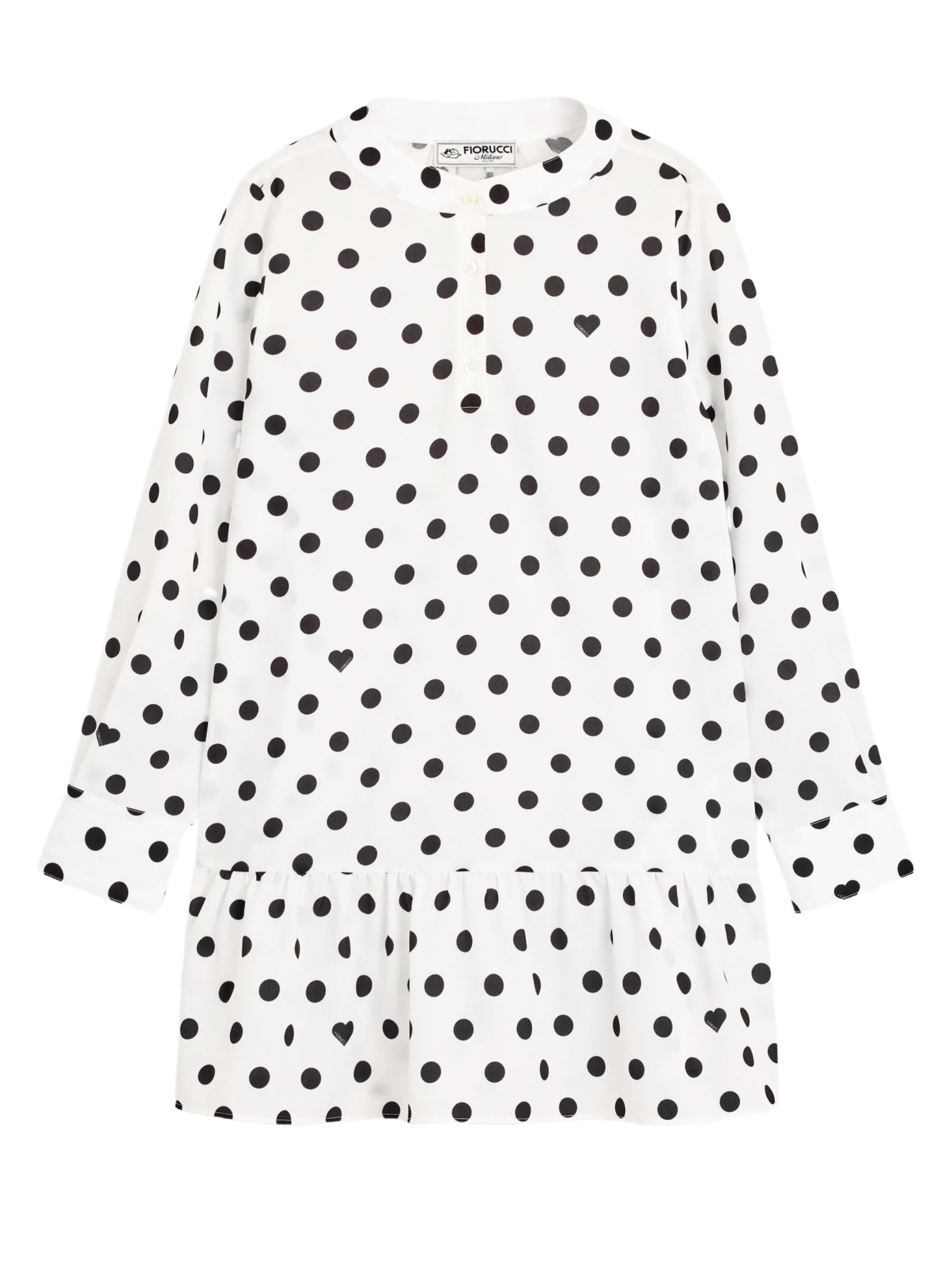 [FIORUCCI] Long sleeve dress SS26 W26SSDRS028PL02WH01