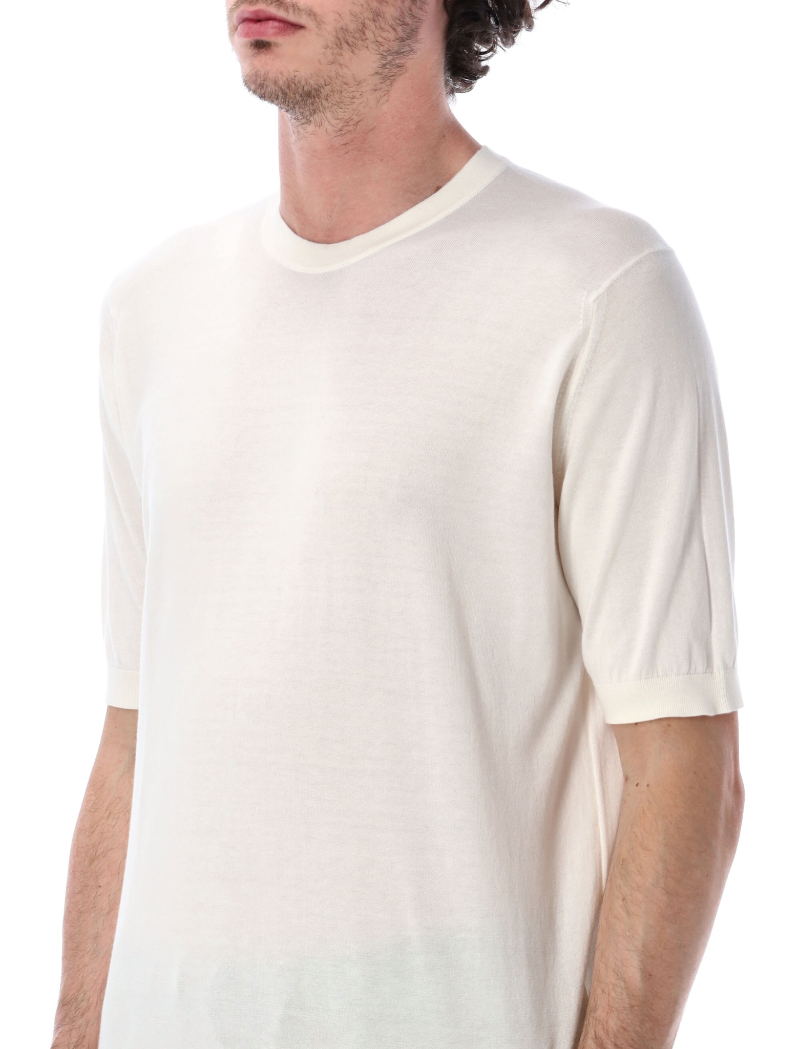 [JOHN SMEDLEY] T-shirts Short Sleeve SS26 KEMPTONSTARCH