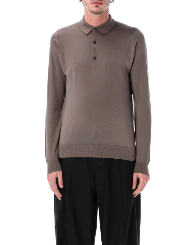 [JOHN SMEDLEY] T-shirts Long Sleeve SS26 BRADWELLBM