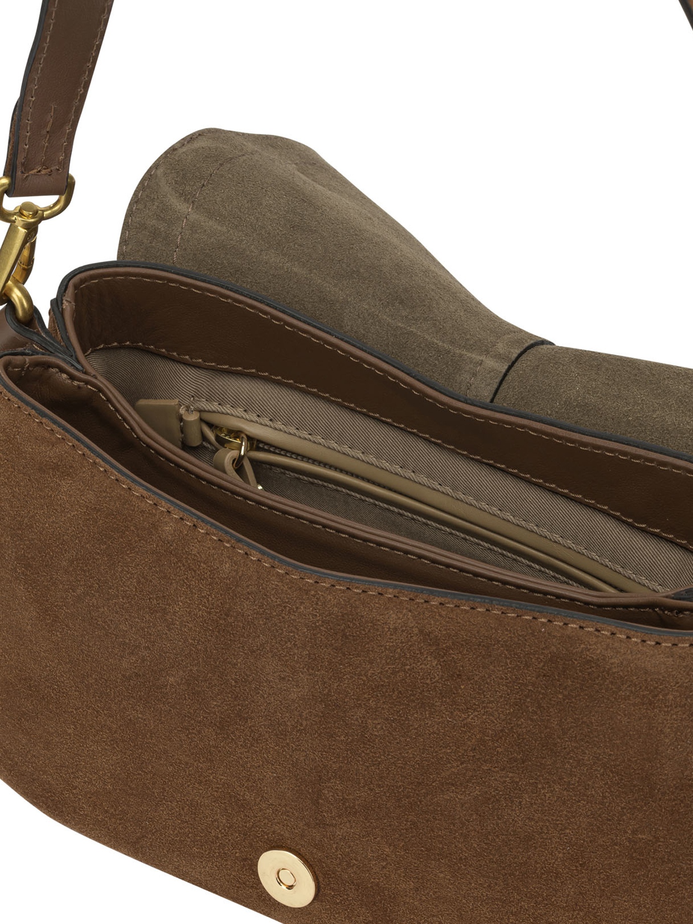 [GIANNI CHIARINI] Shoulder bag FW26 BS12618CM-PLHELENA ROUND099-COGNAC