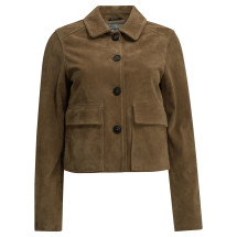 [Semper] Leather Jacket FW26 WMNSUECOACHMARRONE CHIARO