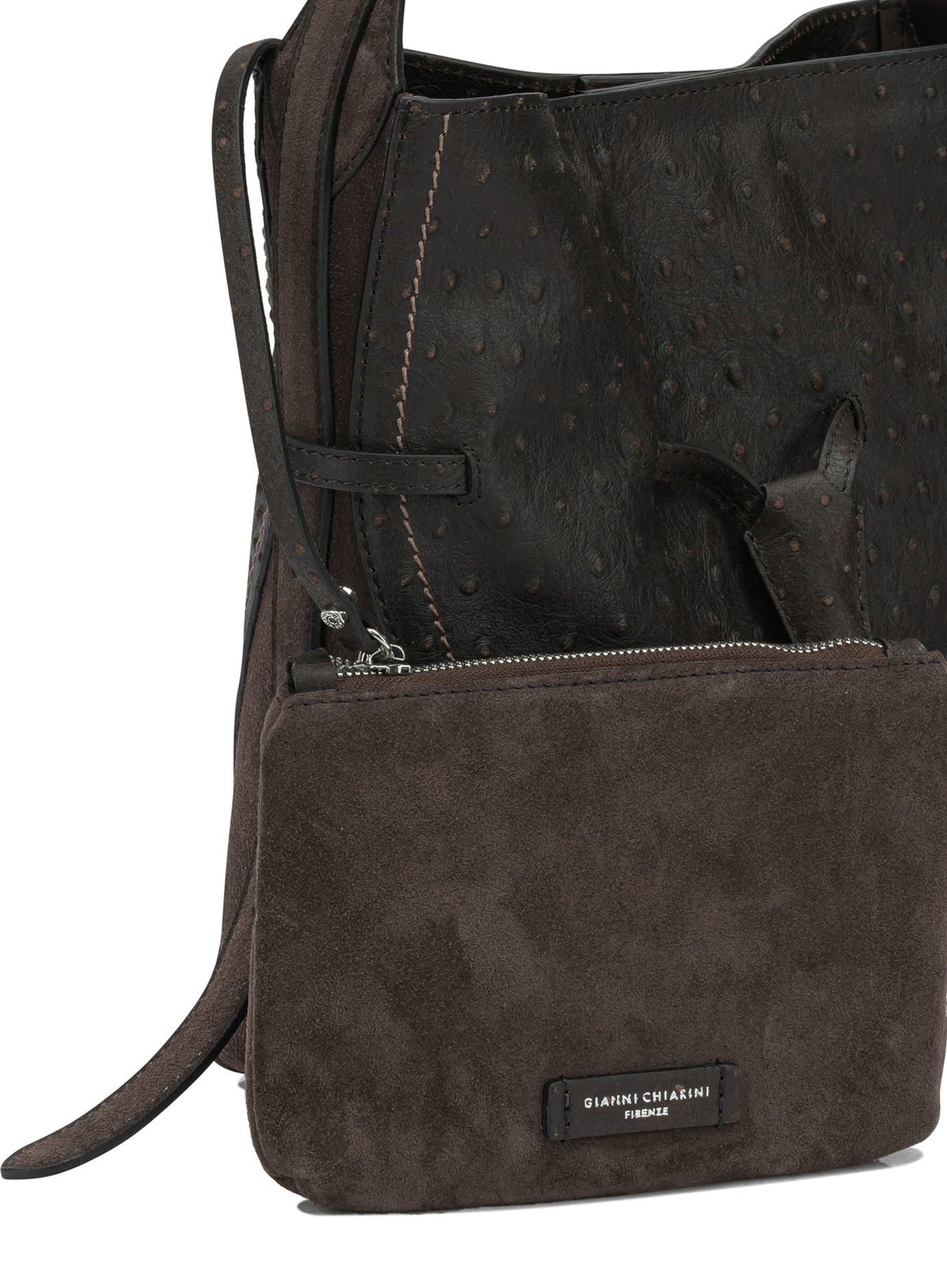 [GIANNI CHIARINI] Shoulder bag FW26 BS12536STEMUSIENNA2107-ESPRESSO