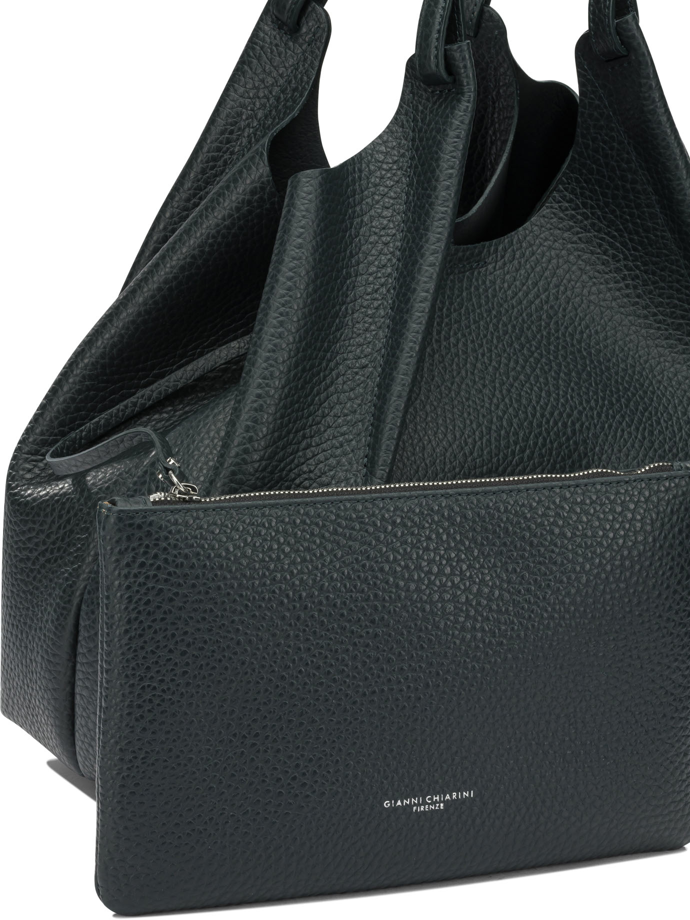 [GIANNI CHIARINI] Shoulder bag FW26 BS9720RNGDBLDUA14603-VELVET GREEN