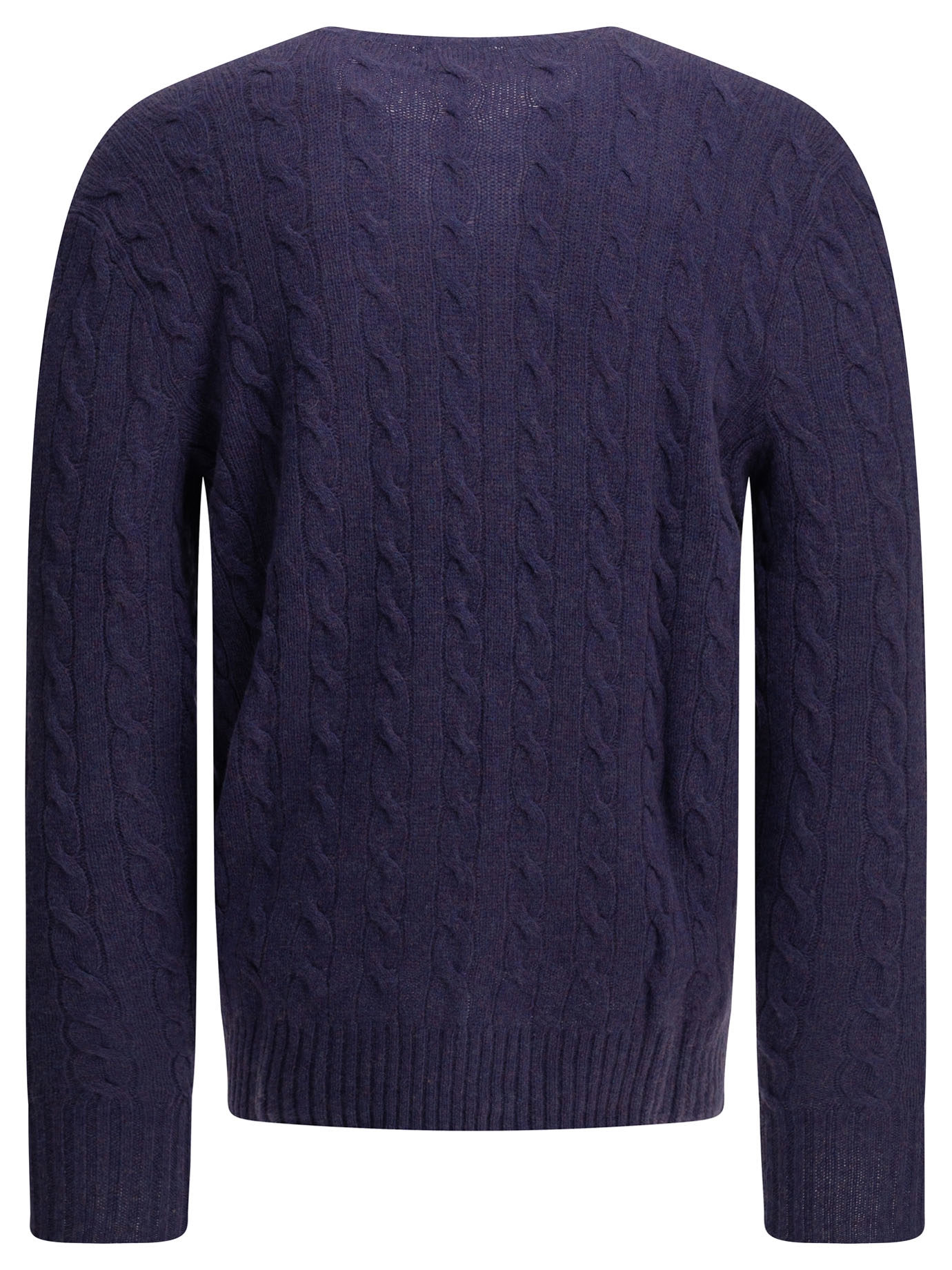 [Polo Ralph Lauren] Knitwear FW26 710876762505FIREFISH PURPLE HEATHER
