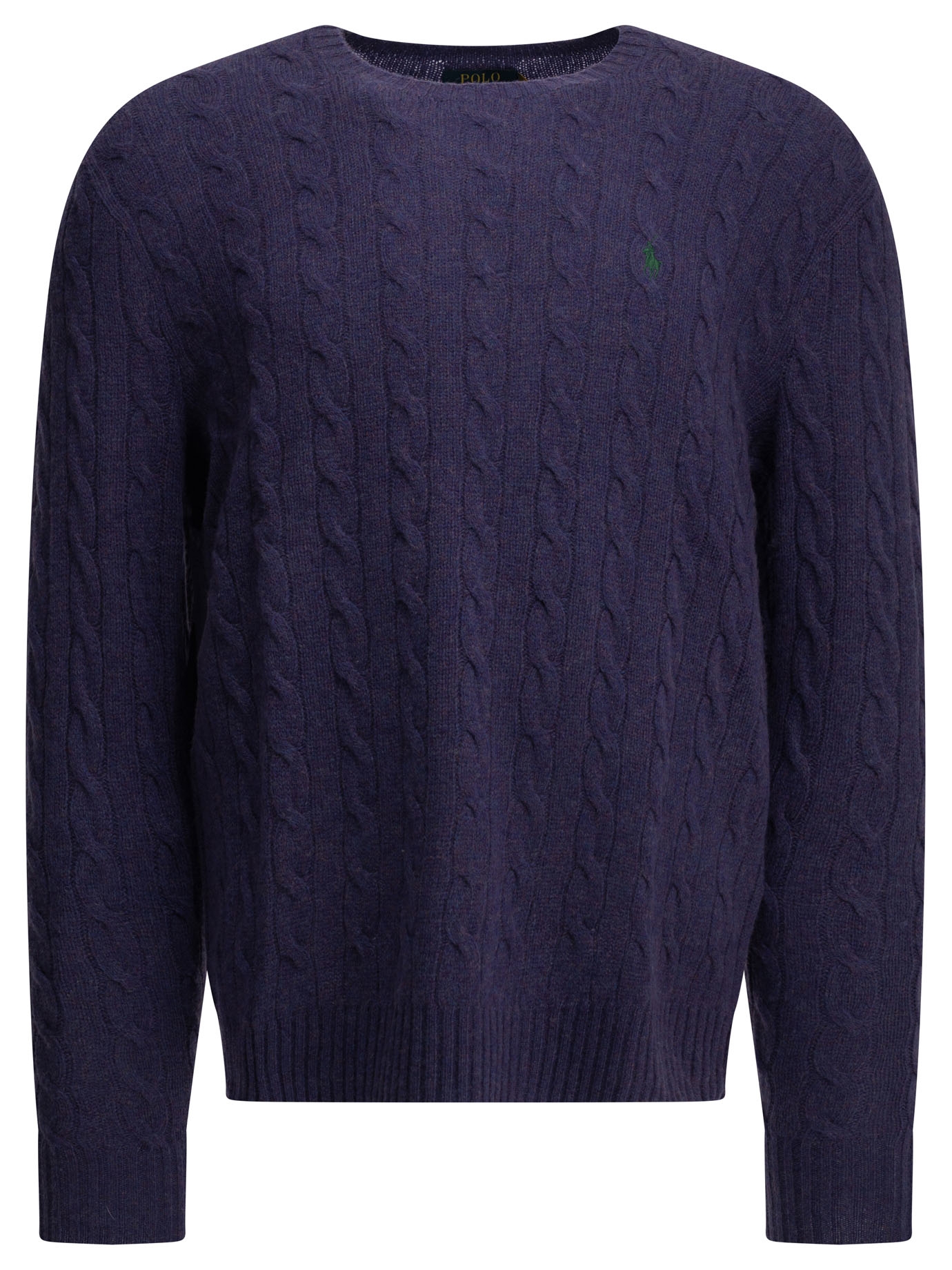 [Polo Ralph Lauren] Knitwear FW26 710876762505FIREFISH PURPLE HEATHER