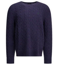 [Polo Ralph Lauren] Knitwear FW26 710876762505FIREFISH PURPLE HEATHER