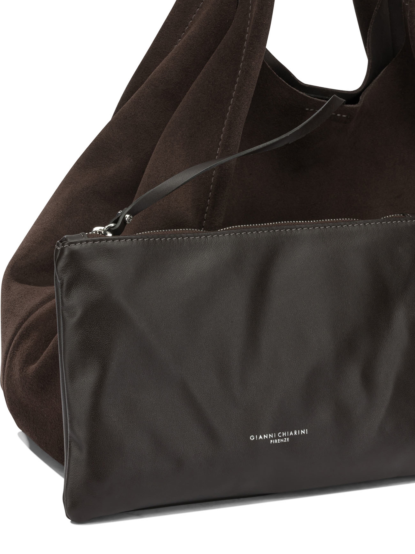 [GIANNI CHIARINI] Shoulder bag FW26 BS9800CM-PLDUA974-MOKA