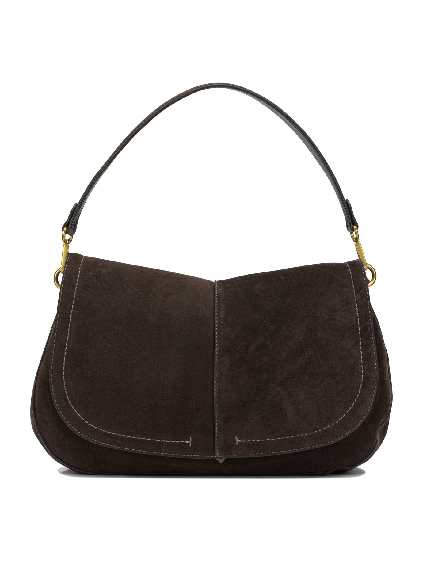 [GIANNI CHIARINI] Shoulder bag FW26 BS12619CM-PLHELENA ROUND974-MOKA