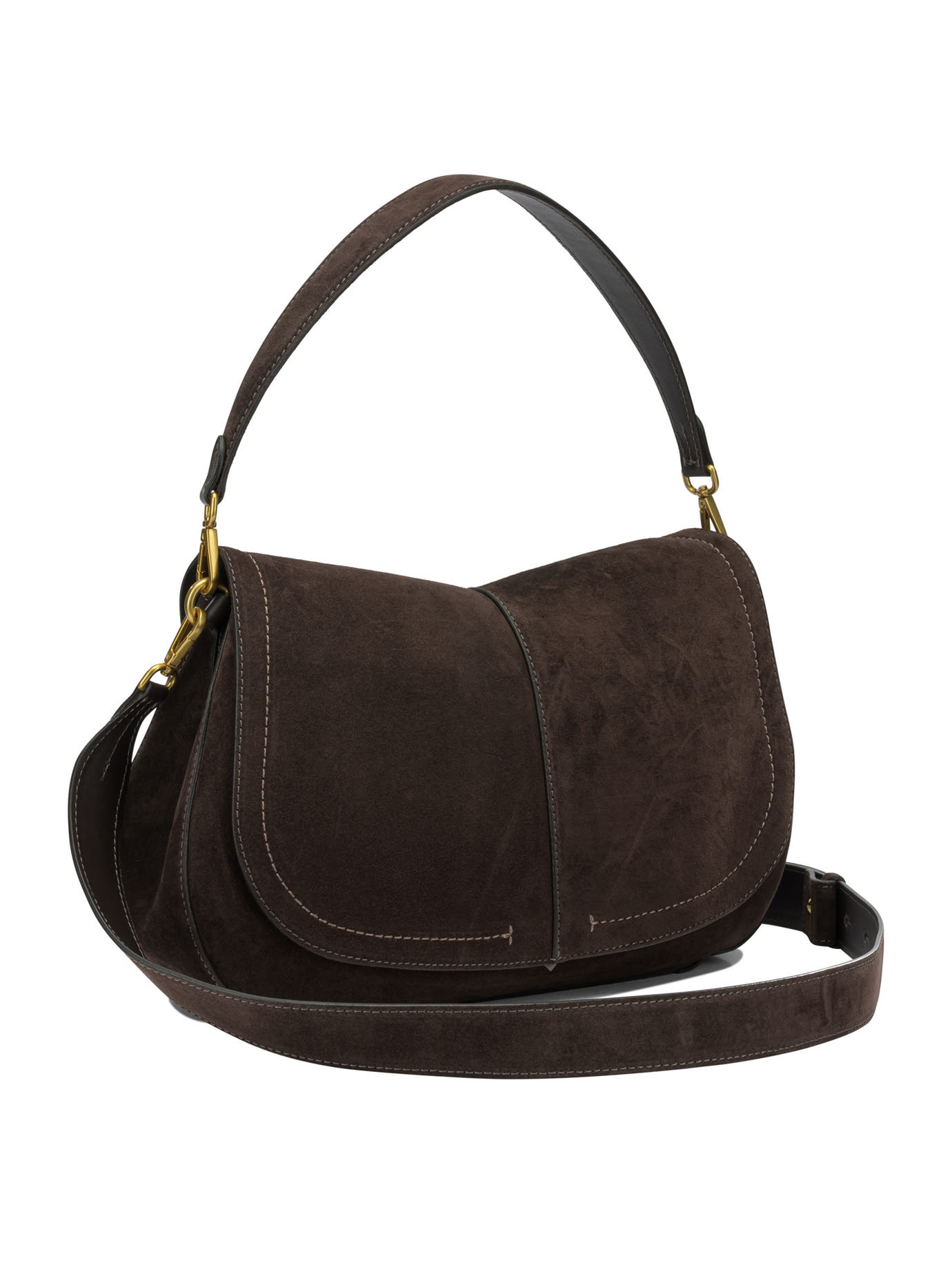 [GIANNI CHIARINI] Shoulder bag FW26 BS12619CM-PLHELENA ROUND974-MOKA