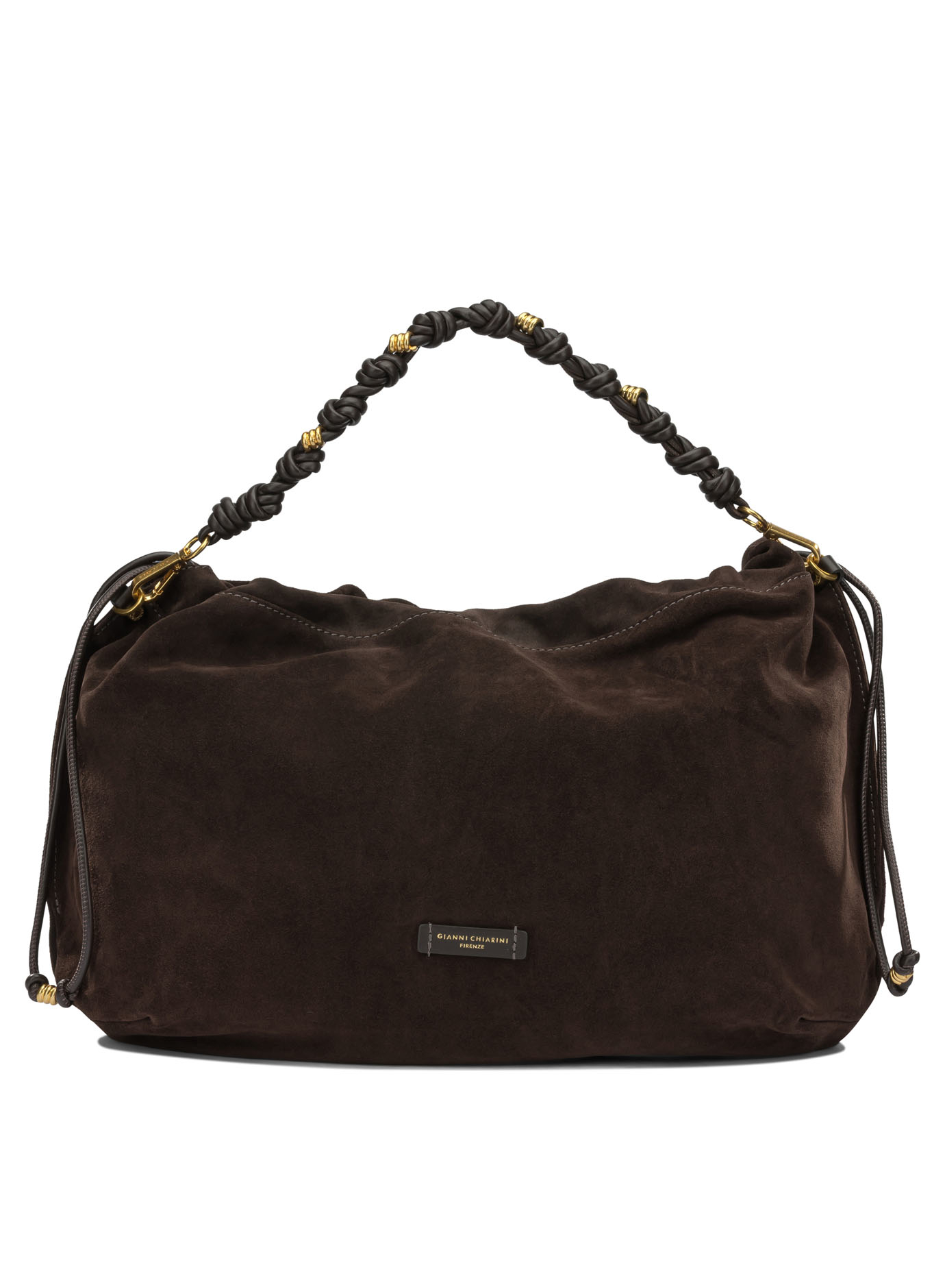 [GIANNI CHIARINI] Shoulder bag FW26 BS12260CM-PLMORGANA974-MOKA