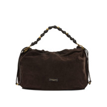 [GIANNI CHIARINI] Shoulder bag FW26 BS12260CM-PLMORGANA974-MOKA