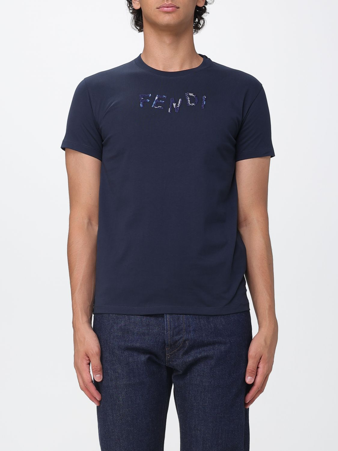 [Fendi] T-shirts Short Sleeve FW26 FY1319AUOB F0PTH